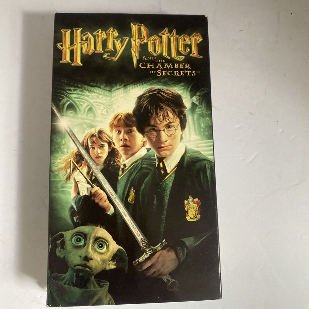 Harry Potter & the Chamber of Secrets (VHS, 2002)